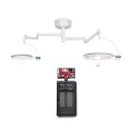 Plafond de tête à double bras LED médicale chirurgicale OT lampe d&#39;opération de la lampe OT Prix léger